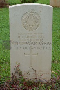 TRINCOMALEE WAR CEMETERY - MUNN, RICHARD